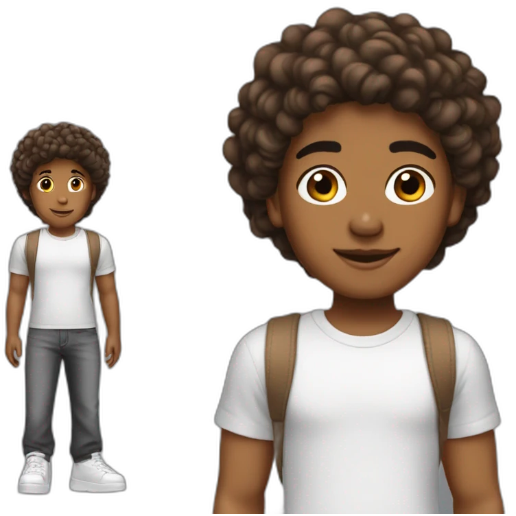 y2k outfit, brownskin cute boy  emoji