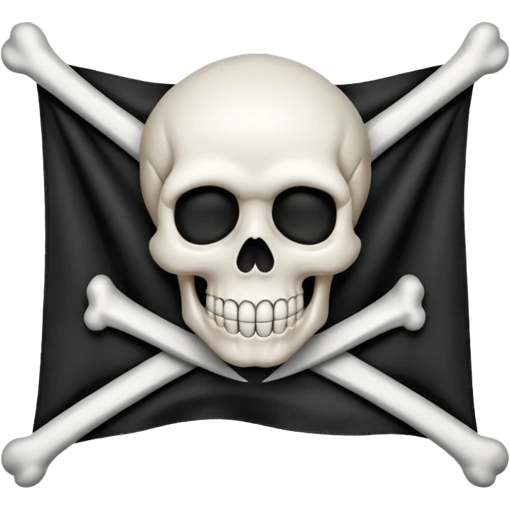 Make luffy jolly Roger emoji emoji