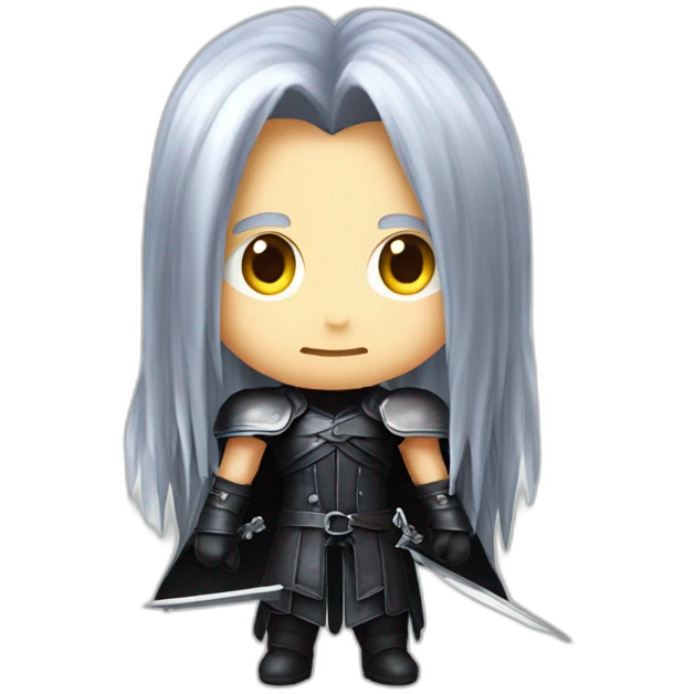 Sephiroth from Final Fantasy emoji