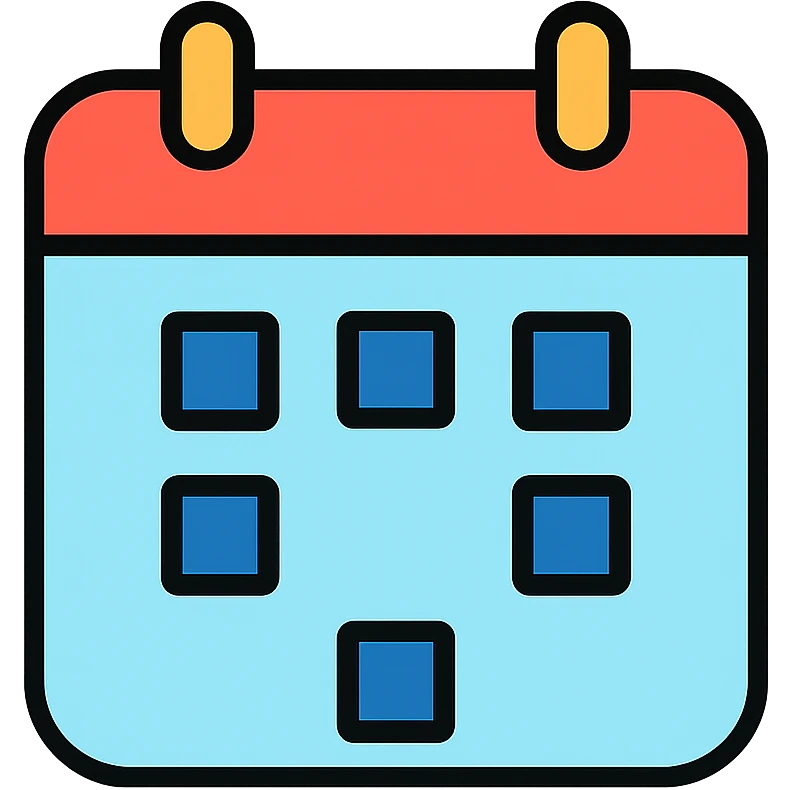 A calendar icon emoji