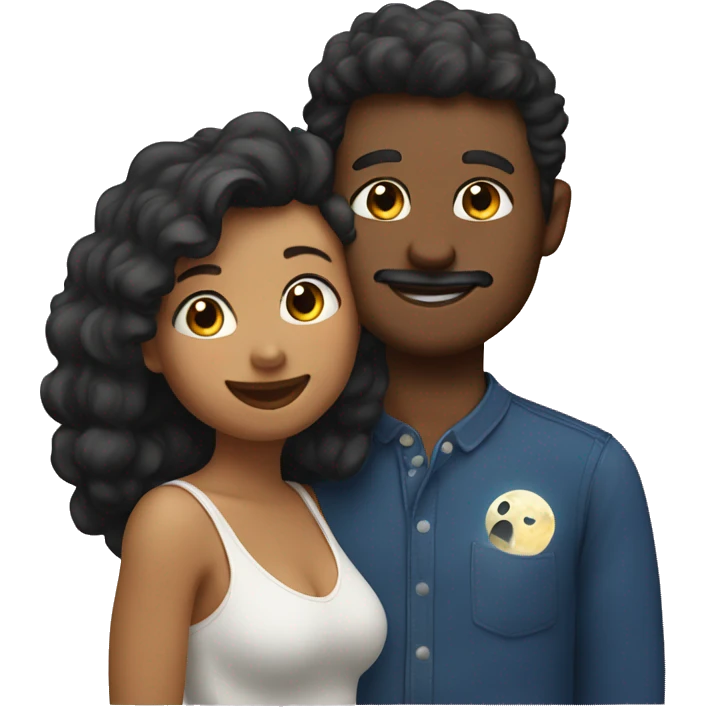 Love you to the moon & back emoji