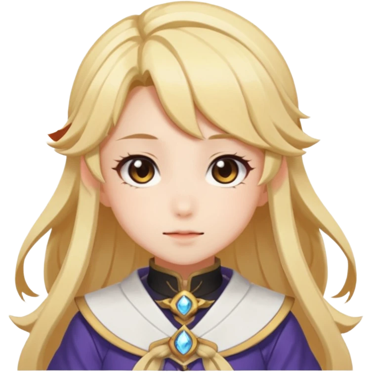 Cute Lumine from Genshin Impact in Photorealistic Hoyoverse Anime Style  emoji
