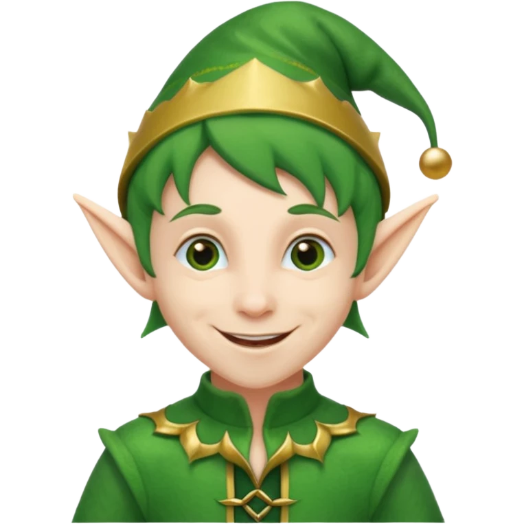 Christmas elf emoji