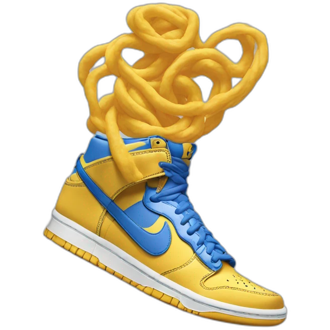 Dunk nikes bleu emoji