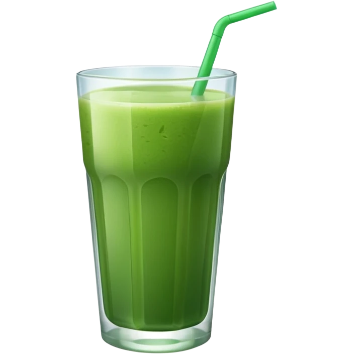 VERY BIG GREENJUICE GLASS emoji