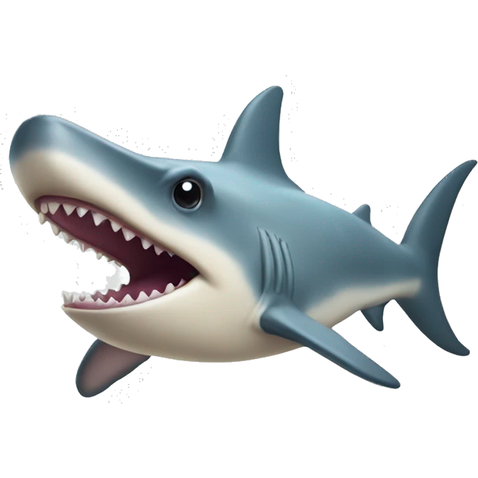 Cute hammerhead shark  emoji