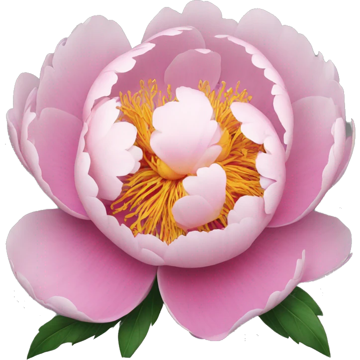 Peony emoji