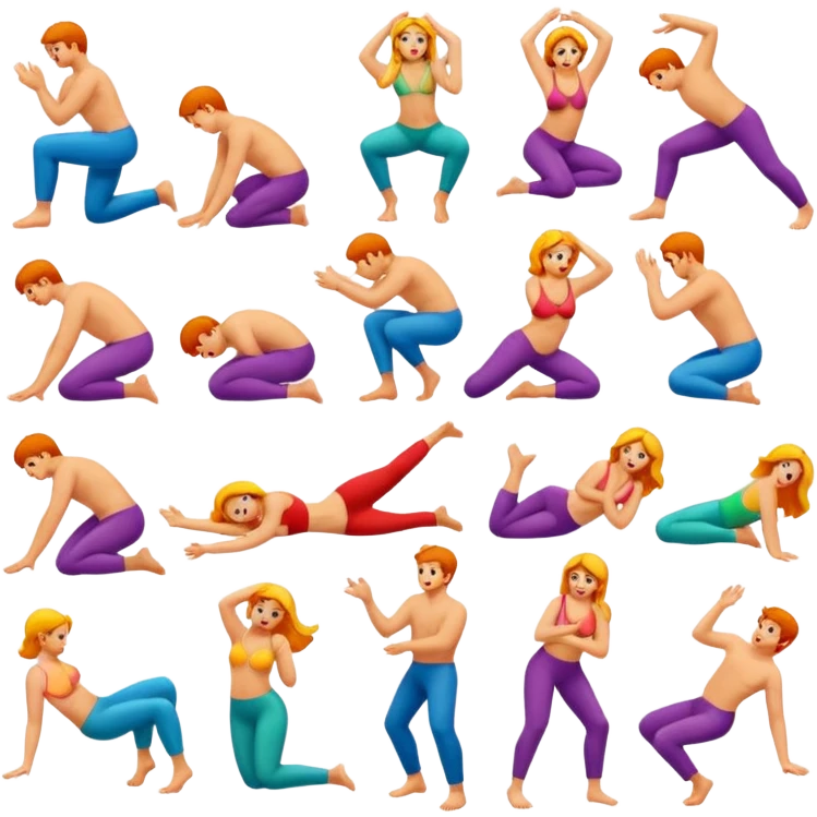 Sex position stickers  emoji