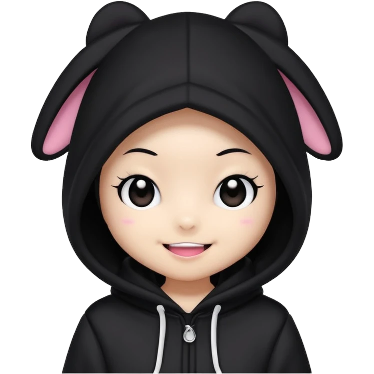 Kuromi from sanrio emoji