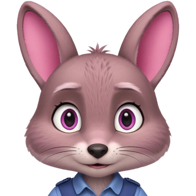 judy hopps from zootopia, disney emoji