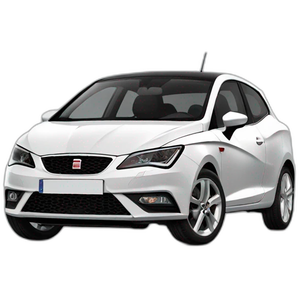 SEAT Ibiza flying emoji
