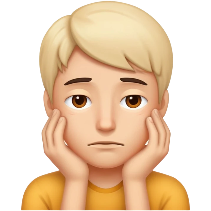 I just got home from work and I'm very tired emoji