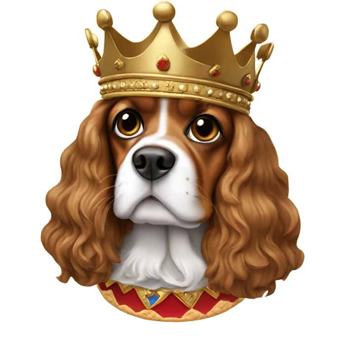 King Charles of England wearing a crown eating a very dry biscuit emoji