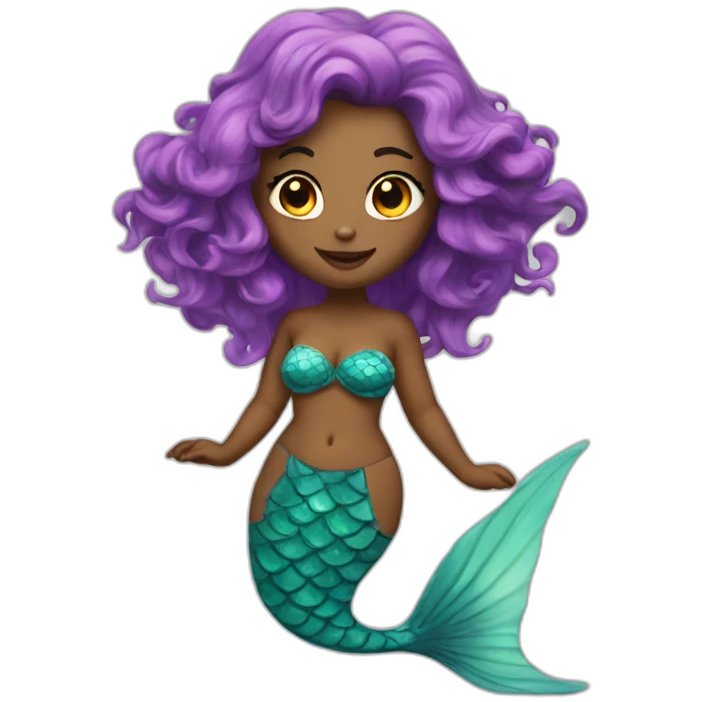 Mermaid cataleya emoji