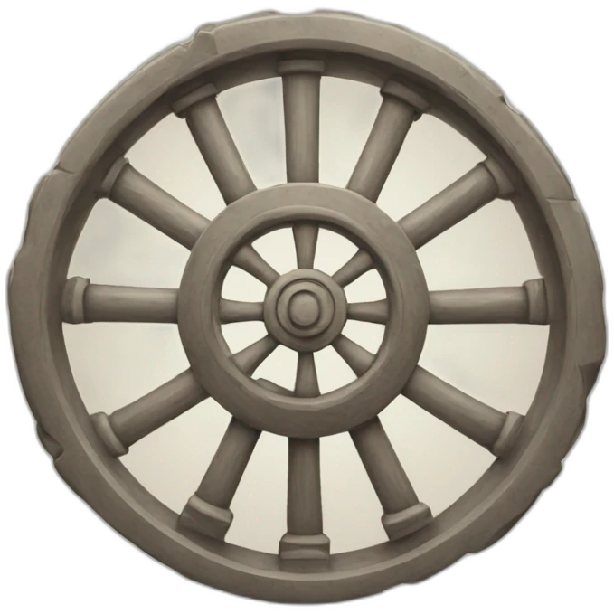 Dharma wheel  emoji