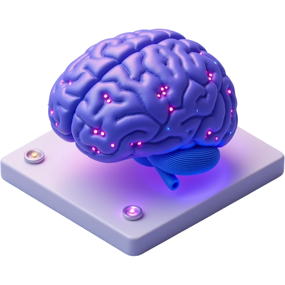 brain with wires emoji
