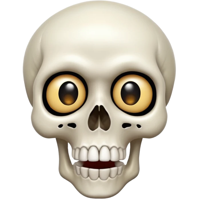 surprised skull emoji, expressive face emoji
