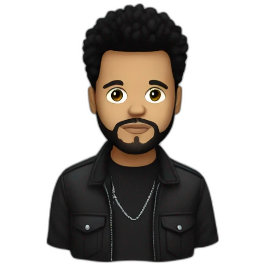 the weeknd emoji