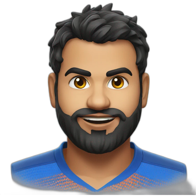 Rohit Sharma emoji
