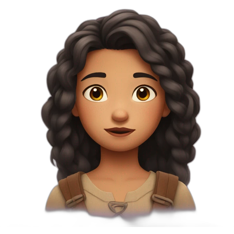 Girl-from-disney-brave-film-but-make-her-face-sad emoji