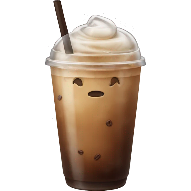 iced coffee emoji