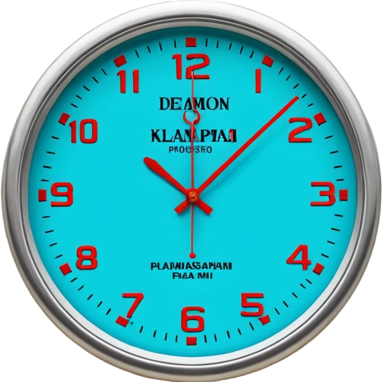 Демон в очках, позади него взрыв emoji