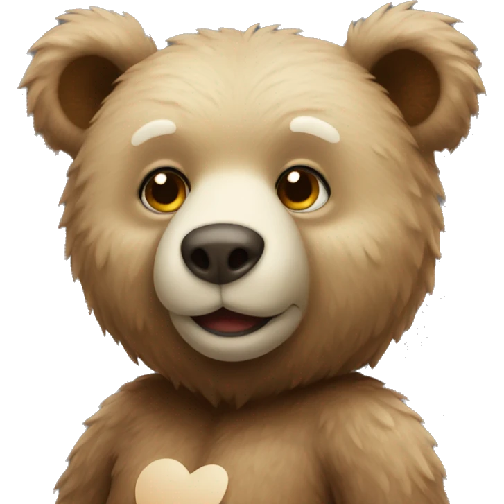 heart bear emoji