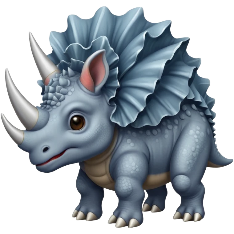 Triceratops emoji