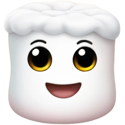 baby marshmallow with feet  emoji