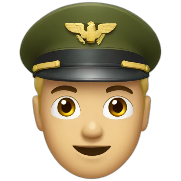 saludo militar emoji