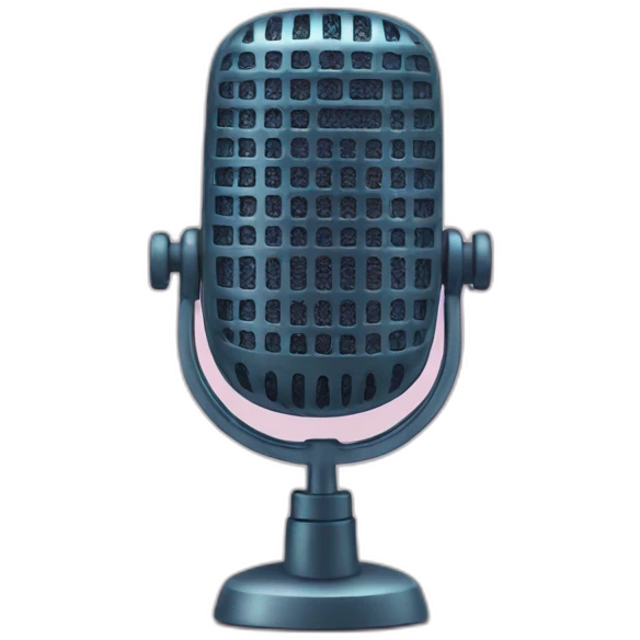 podcast microphone emoji