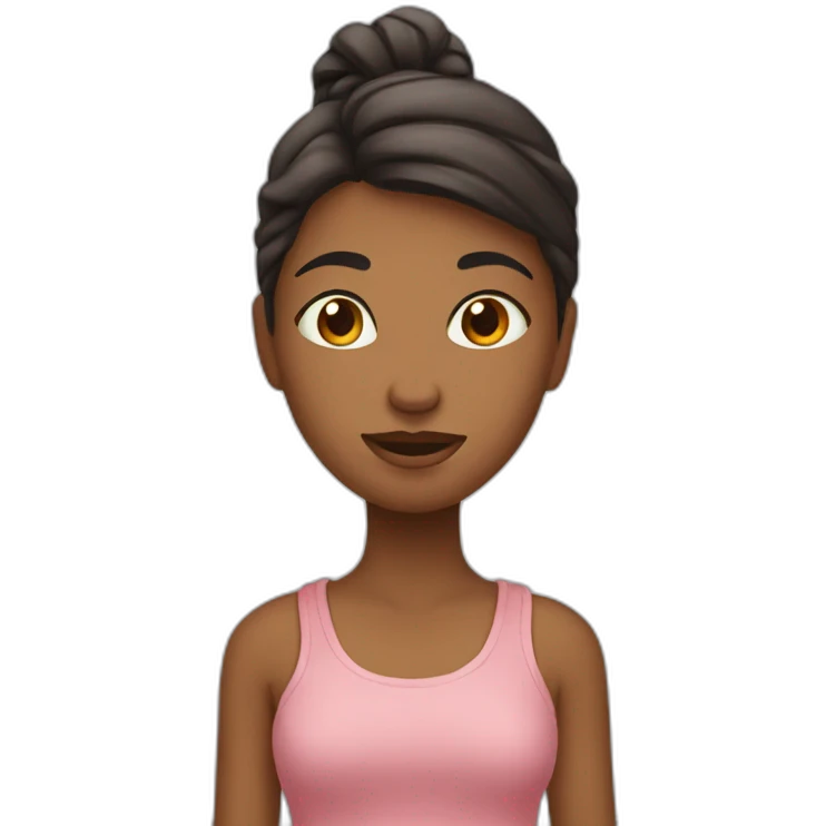 Fille en strige emoji