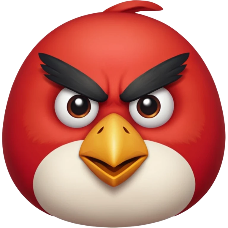 angry bird emoji