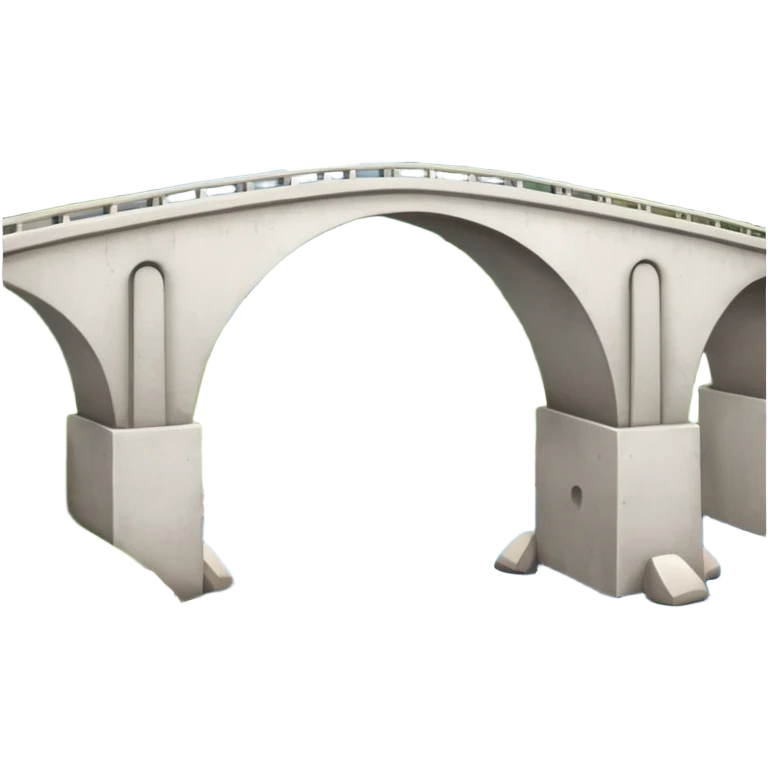 white bridge emoji