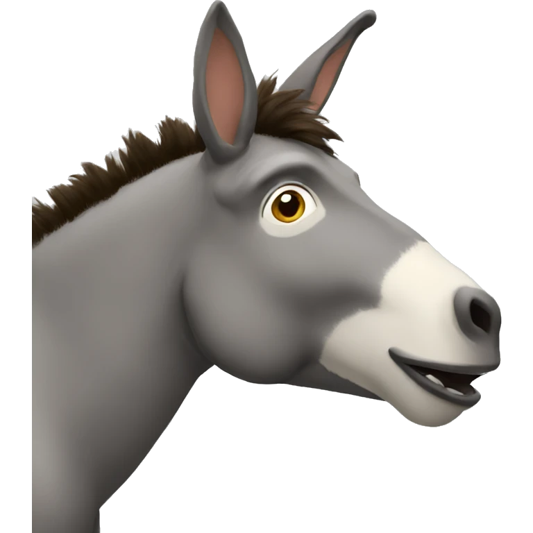 Donkey from Shrek emoji