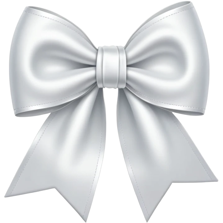 white bow




 emoji