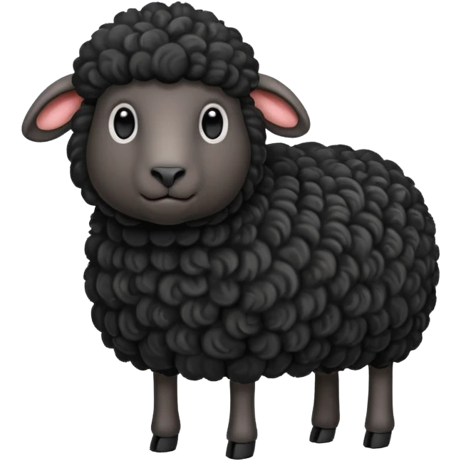 Oveja negra  emoji