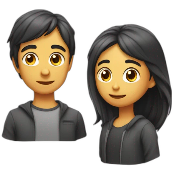 Zemmour et un enfant  emoji