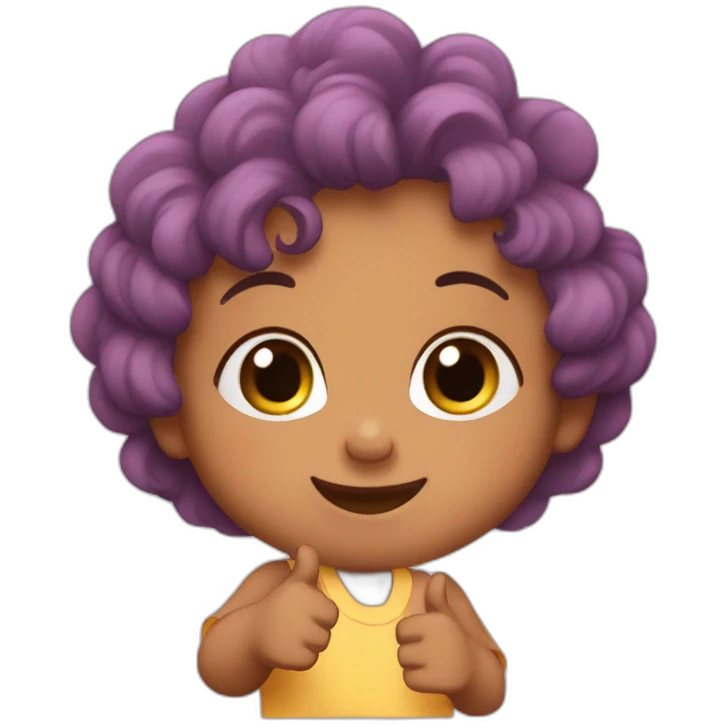 Baby yoday double thumbs up emoji