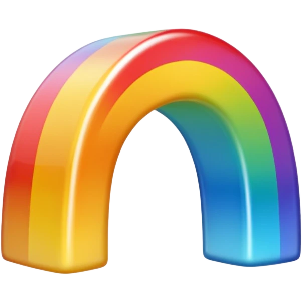 Cœur arc en ciel  emoji