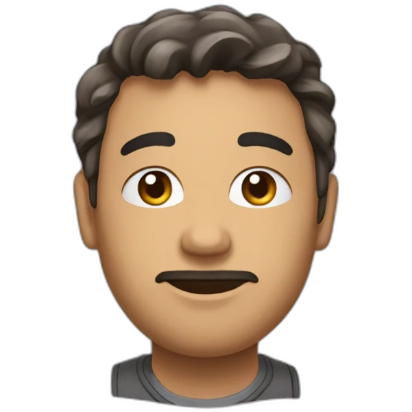 Mec choqué emoji