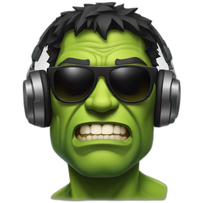 Dj hulk emoji