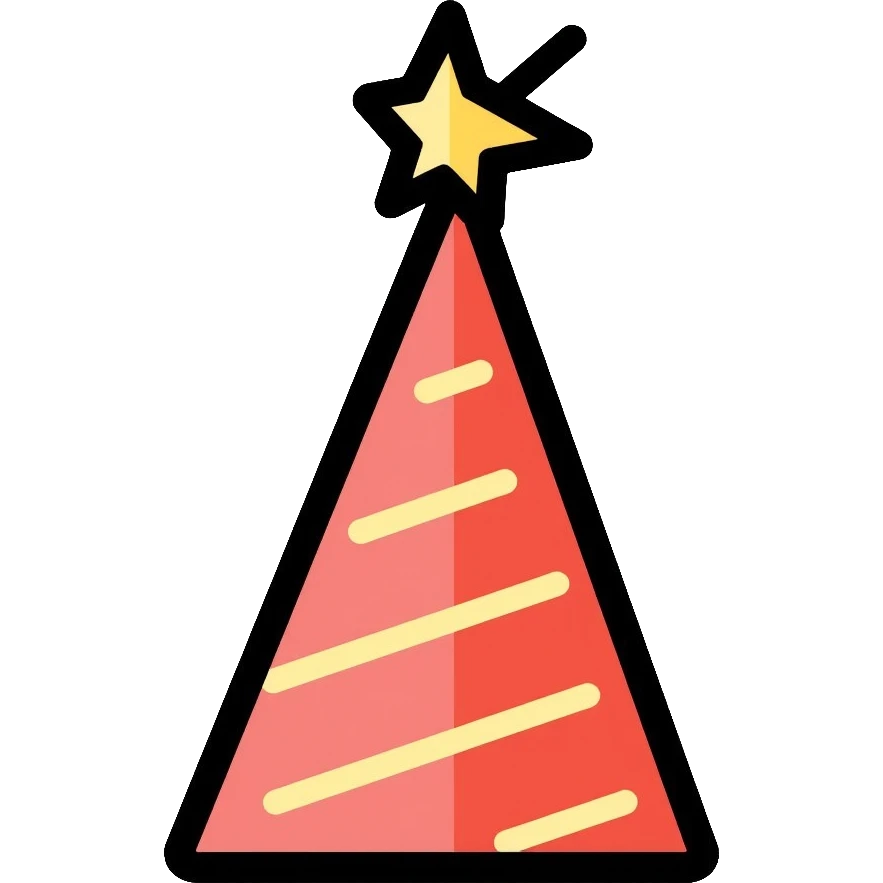 party hat emoji