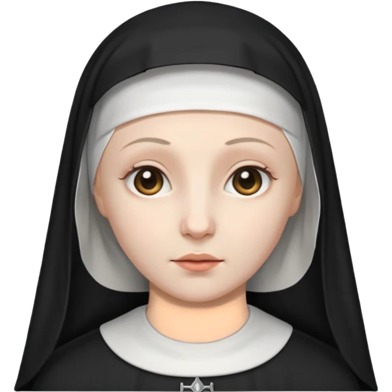 nun but veil head emoji