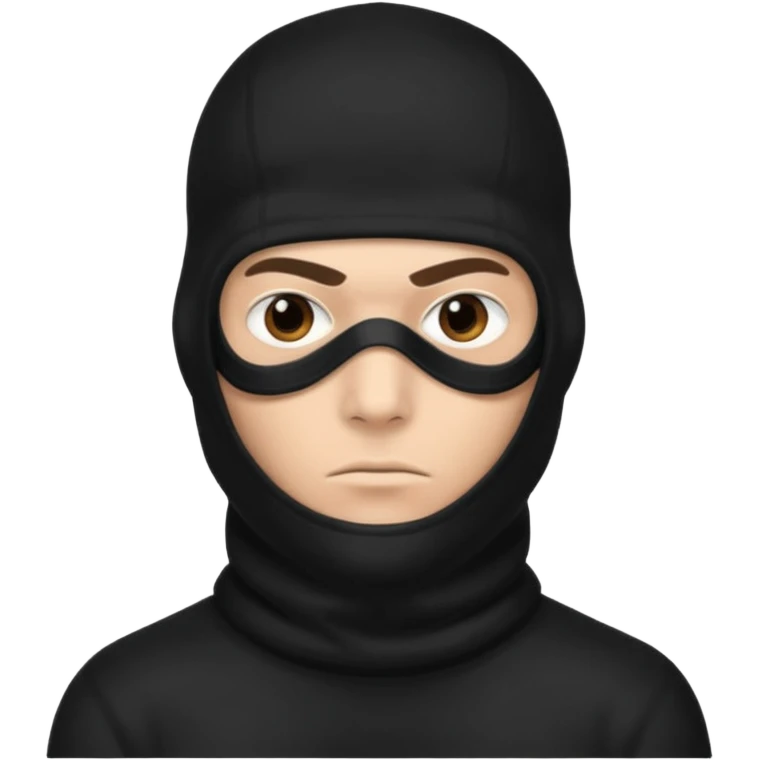 Peux tu me faire un gangster cagouler 🙏🏽  emoji