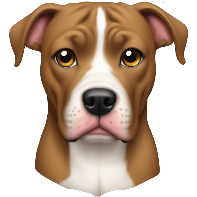 Pitbull mastiff mix emoji