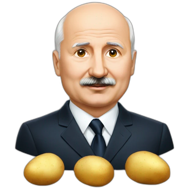 Lukashenko and potatoes  emoji