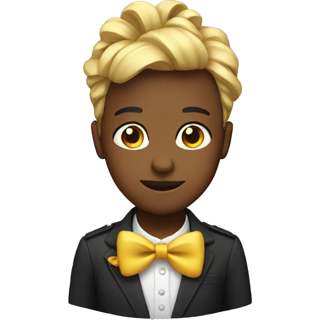Emoji with bow emoji