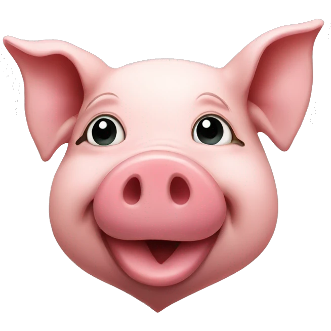 Pig heart emoji