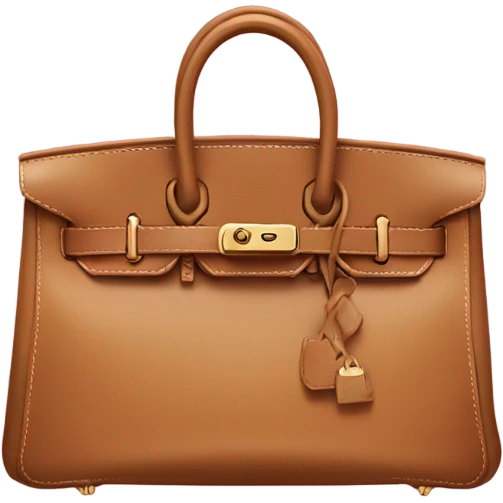 a birkin bag  emoji